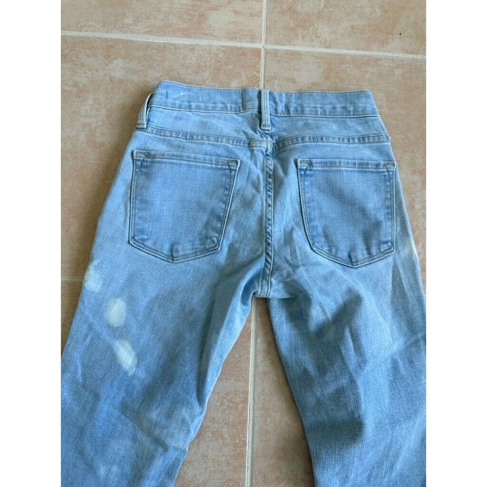 FRAME Park court Le Skinny de Jeanne Women Size 25 - Picture 4 of 4